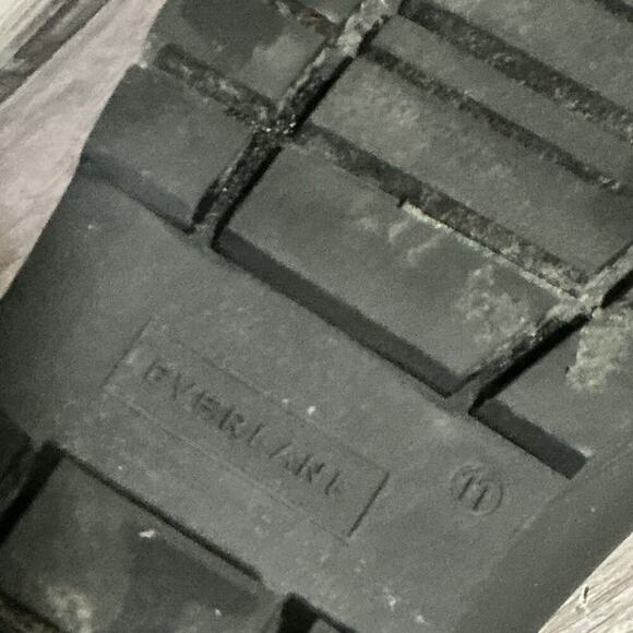 Everlane Black Chelsea Matte Rain Boots Women’s Size 11 Waterproof Ankle PVC - Picture 7 of 10